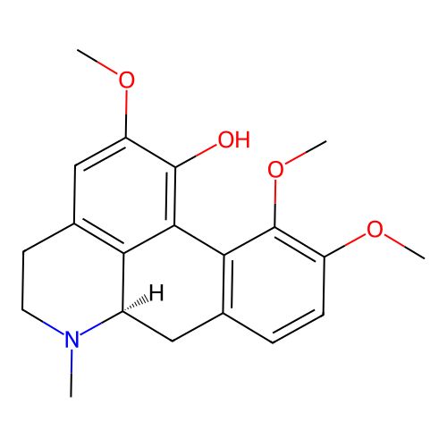 (-)-Corydine structure