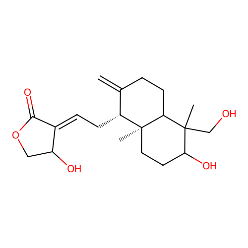 穿心莲内酯 structure