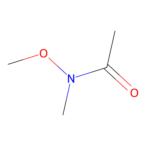 N-Methoxy-N-methylacetamide structure