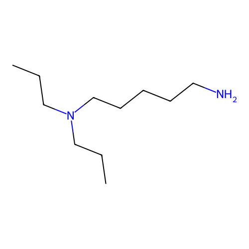 (5-Aminopentyl)dipropylamine structure