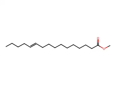 (11E)-11-十六碳烯酸甲酯 structure
