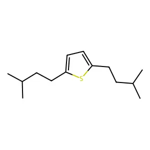 2,5-Diisopentylthiophene structure