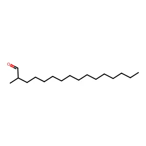 Hexadecanal, 2-methyl- structure