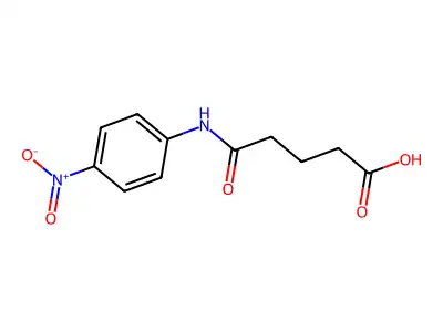 4'-Nitroglutaranilic acid structure