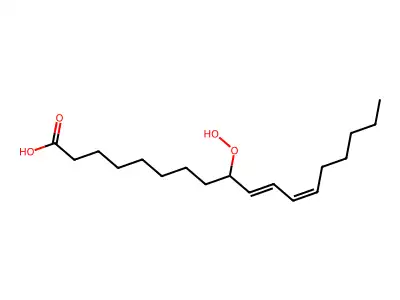 9-Hydroperoxy-11,12-octadecadienoic acid structure