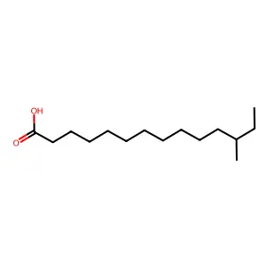 Anteisopentadecanoic Acid structure