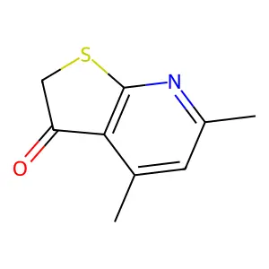 4,6-Dimethylthieno[2,3-b]pyridin-3(2H)-one structure
