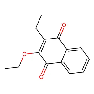 2-Ethoxy-3-ethylnaphthalene-1,4-dione structure