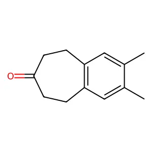 7H-Benzocyclohept-7-one,2,3-dimethyl- structure