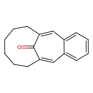 6,13-Methanobenzocyclododecene-15-one, 7,8,9,10,11,12-hexahydro- structure