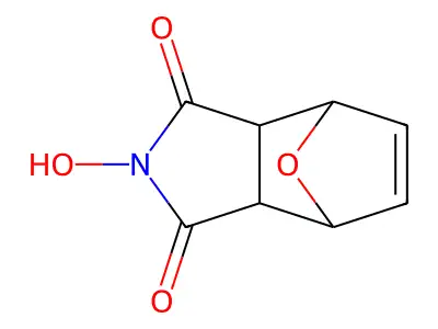 N-Hydroxymaleimide adduct of furan structure