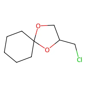 2-(Chloromethyl)-1,4-dioxaspiro[4.5]decane structure