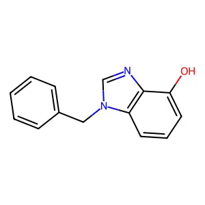1-Benzyl-1H-benzimidazol-4-ol structure
