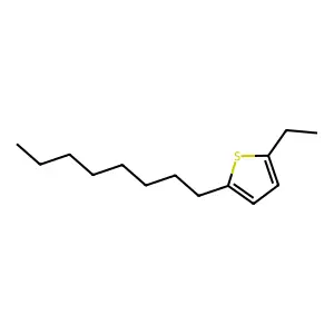 2-Ethyl-5-octylthiophene structure