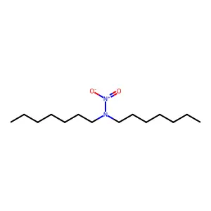 1-Heptanamine, N-heptyl-N-nitro- structure
