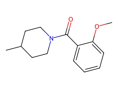 (2-Methoxyphenyl)-(4-methylpiperidin-1-yl)methanone structure