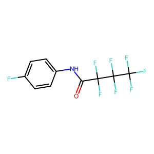 2,2,3,3,4,4,4-Heptafluoro-N-(4-fluorophenyl)butanamide structure