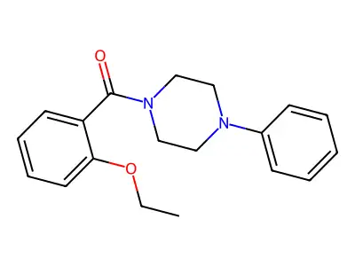 (2-Ethoxyphenyl)-(4-phenylpiperazin-1-yl)methanone structure