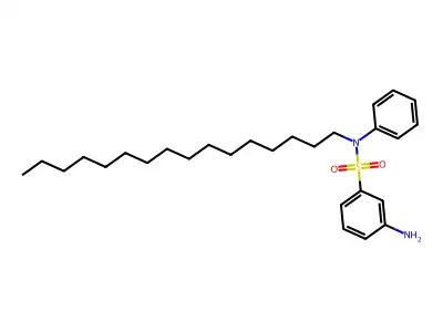 N1-Hexadecylmetanilanilide structure