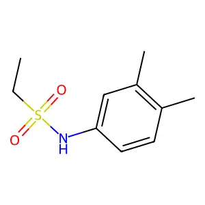 N-(3,4-dimethylphenyl)ethanesulfonamide structure