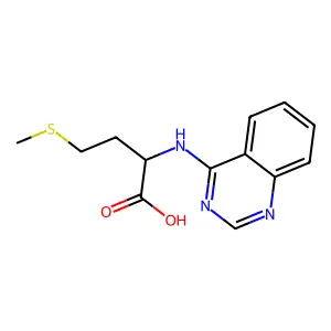 L-Methionine, N-4-quinazolinyl- structure