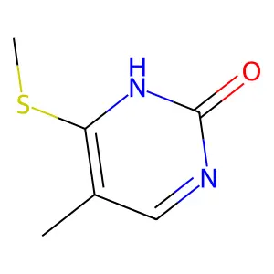 5-Methyl-4-(methylthio)pyrimidin-2-ol structure