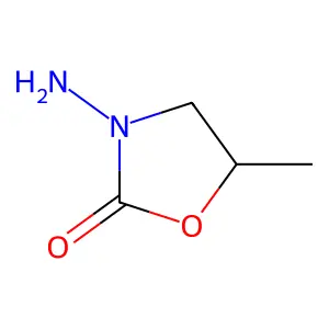 3-Amino-5-methyl-1,3-oxazolidin-2-one structure