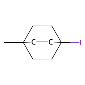 1-Iodo-4-methylbicyclo[2.2.2]octane structure