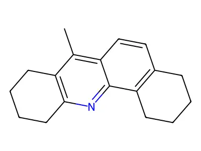 Benz[c]acridine, 1,2,3,4,8,9,10,11-octahydro-7-methyl- structure