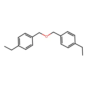1,1'-(Oxybis(methylene))bis(4-ethylbenzene) structure