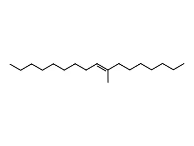 8-Heptadecene, 8-methyl-, (E)- structure