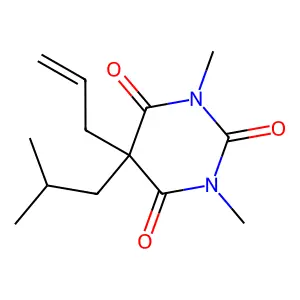N,N'-Dimethylbutalbital structure
