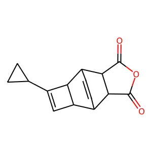 9-Cyclopropyl-4-oxatetracyclo[5.4.2.02,6.08,11]trideca-9,12-diene-3,5-dione structure