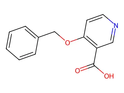 4-(Benzyloxy)nicotinic acid structure