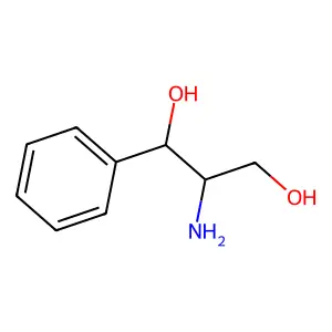 2-Amino-1-phenyl-1,3-propanediol structure