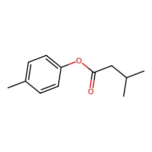 p-Cresyl isovalerate structure