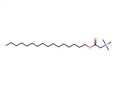Ethanaminium, 2-(hexadecyloxy)-N,N,N-trimethyl-2-oxo- structure