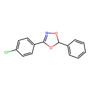 3-(4-Chlorophenyl)-5-phenyl-1,4,2-dioxazole structure