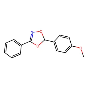 5-(4-Methoxyphenyl)-3-phenyl-1,4,2-dioxazole structure
