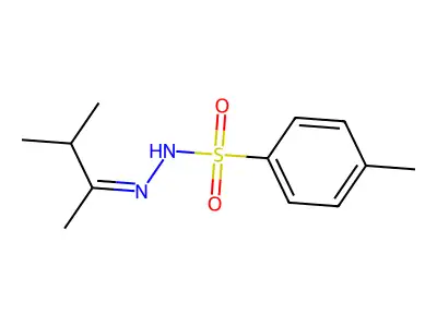 4-methyl-N-(3-methylbutan-2-ylideneamino)benzenesulfonamide structure