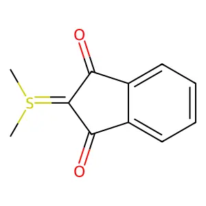 茚满-1,3-二酮-2-二甲基锍 structure