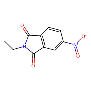 4-nitro-N-ethylphthalimide structure