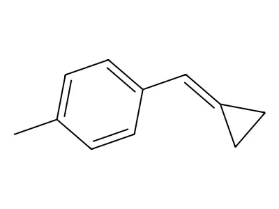 1-(Cyclopropylidenemethyl)-4-methylbenzene structure