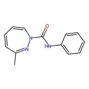 3-Methyl-N-phenyl-1H-1,2-diazepine-1-carboxamide structure