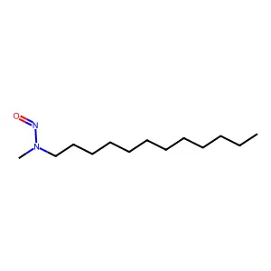 N-Methyl-N-nitroso-1-dodecanamine structure