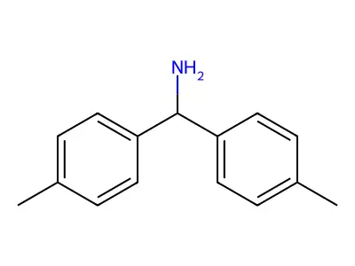 Bis(4-methylphenyl)methanamine structure