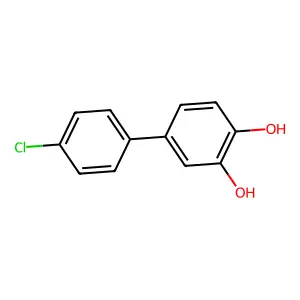 4'-Chloro-3,4-dihydroxybiphenyl structure