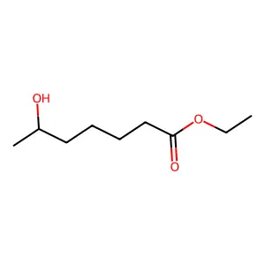 Ethyl 6-hydroxyheptanoate structure