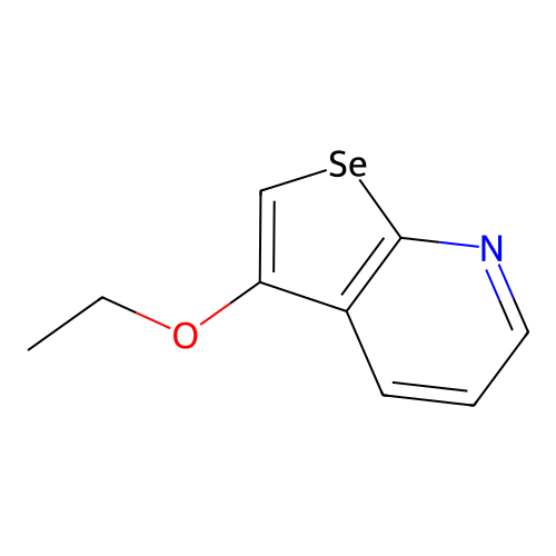 Selenolo[2,3-b]pyridine, 3-ethoxy- structure