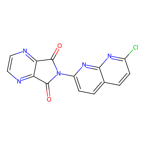 6-(7-Chloro-1,8-naphthyridin-2-yl)-5H-pyrrolo[3,4-b]pyrazine-5,7(6H)-dione structure